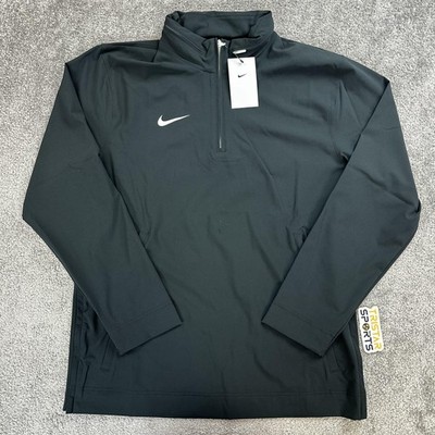 ウェア NIKE FC Nike Football Coaches Pullover Jacket Mens Medium 1/4 Zip Hooded