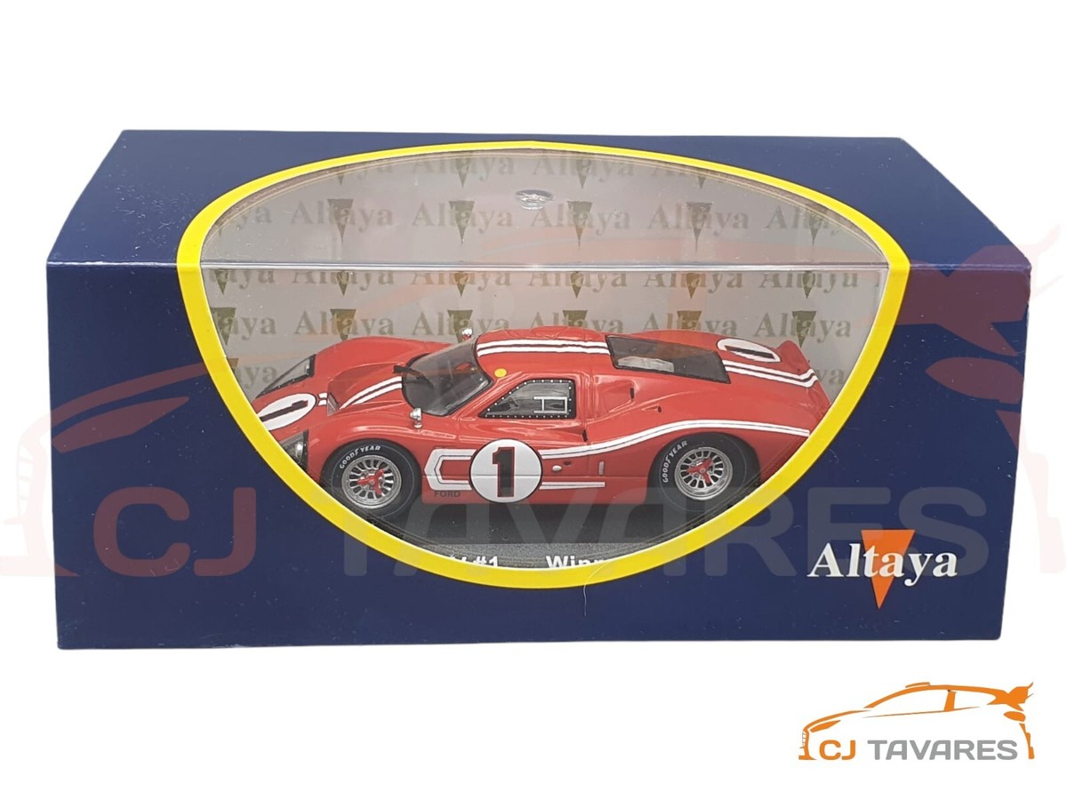 Miniature Voiture Ford GT40 MK I 1967 - Collection IXO Altaya 1/43 En Métal - Occasion