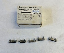 Nos Mopar 1965 Dodge Dart 170 270 Trunk Letters D O D G E Not Gt Nos Mopar 1965 Dodge Dart 170 270 Trunk Letters D O D G E Not Gt