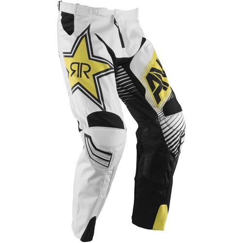 MX Motocross Pants Rockstar White 