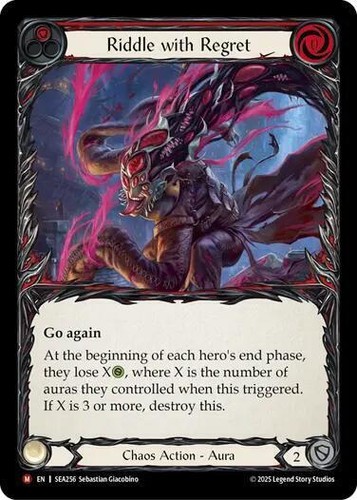 FAB Riddle with Regret SEA256 Majestic Flesh and Blood High Seas - 第 1/1 張圖片