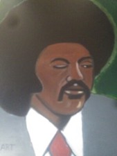 Jesse Jackson Acrylic Painting