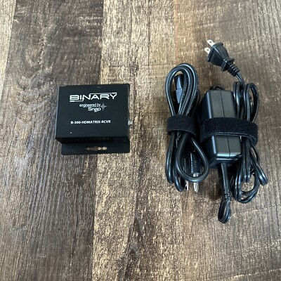 BINARY B-300-HDMATRIX-RCVR HDMI Over Cat6 Balun w/ IR