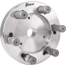 Toolmex 8" Lathe Chuck Adaptor Plate Set Tru D1-5  Made In Poland
