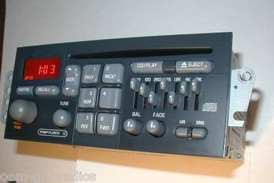 1994-2003 Pontiac Firebird Trans Am Firehawk DELCO CD RADIO Stereo 7 BAND EQ