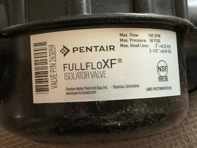 KUP❤️ Pentair 263059 2-Way Diverter Valve CPVC 2.5 in. (3 in. slip