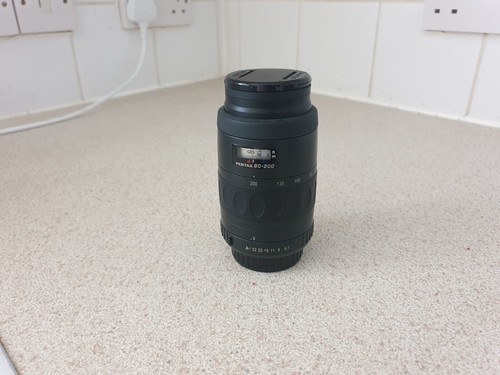 SMC PENTAX-F 1:4.7-5.6 80 - 200mm Lens With HOYA 49mm Filter And Caps No:3734113