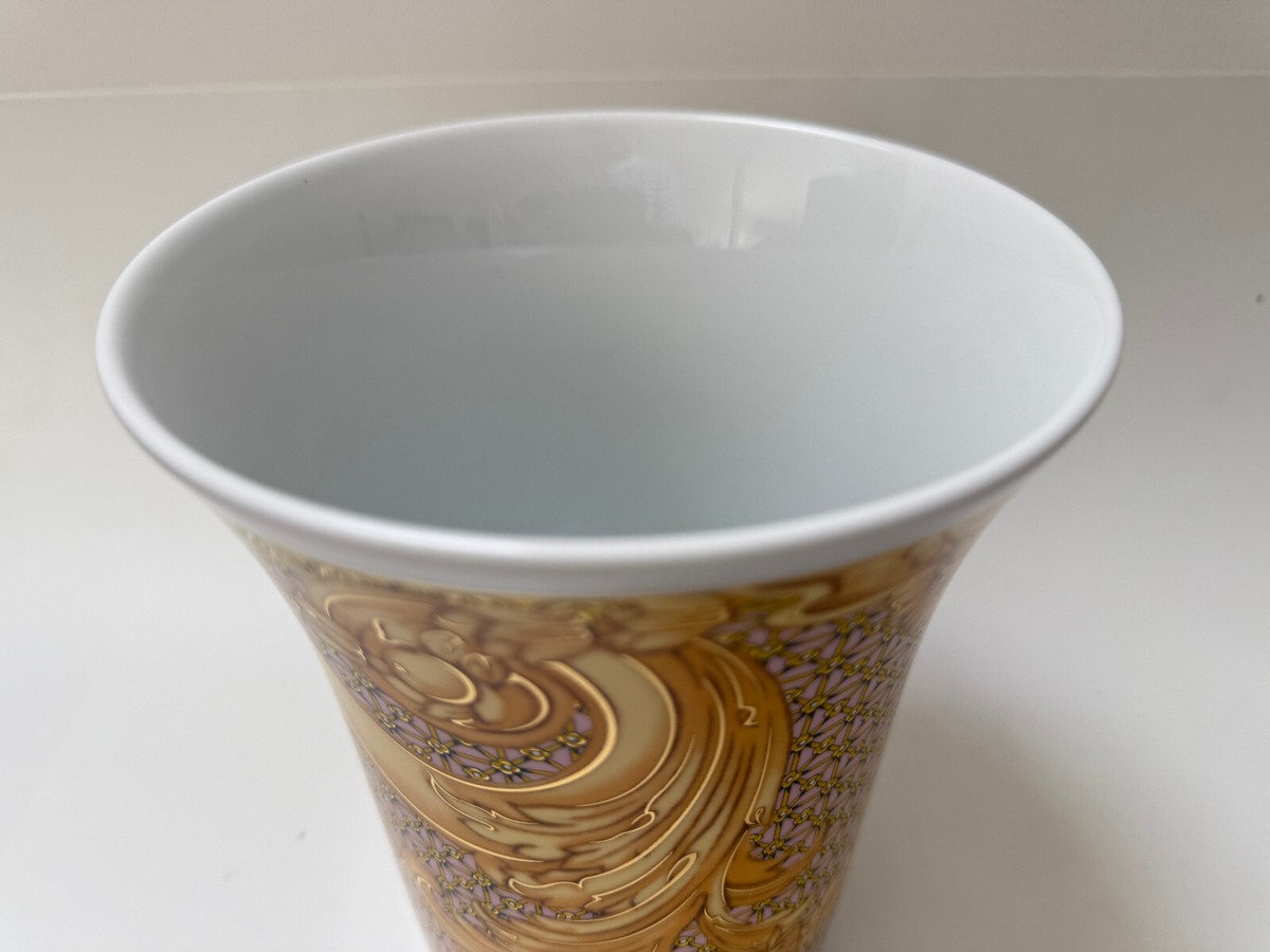 VERSACE Byzantine Dreams Les reves Byzantins VASE 7 inch Rosenthal