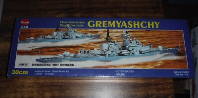 Kitech 08M-051 russische Marine Raketenzerstörer Gremyashchy 30 cm Modellbausatz