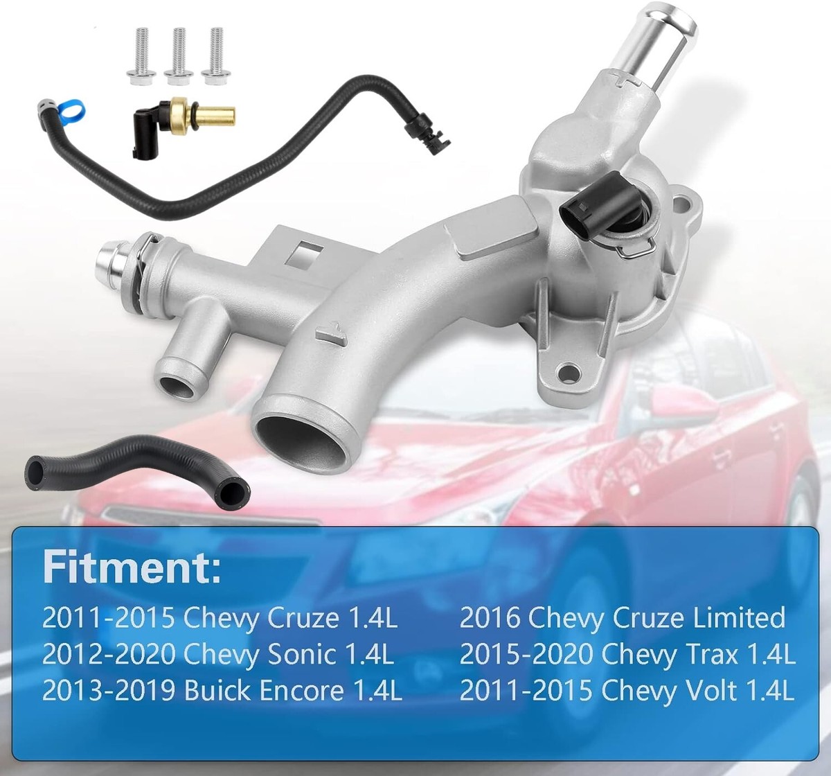 Crossflow Radiator 24-7/16 Inch Core A-Premium Engine Coolant Radiator ...