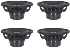 4x B C 10NDL88-8 ohm 10" Neodymium Woofer 1400W power capacity, 61 -2500 Hz NEW