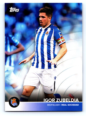  2021-22 TOPPS Real Sociedad Official Team Set 9 Igor Zubeldia