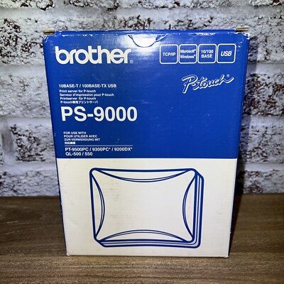 Brother PS-9000 External Print Server - Ethernet-LAN - IEEE 802.3,IEEE 802.3u