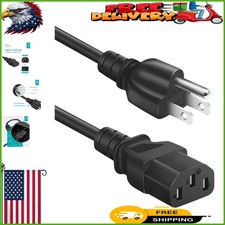 6ft Universal AC Power Cord for Horizon Treadmills  Ellipticals - 3 Prong