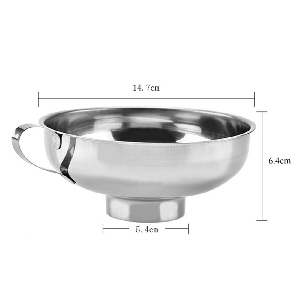 Trichter Aus Metall Herausnehmbares Sieb Großer Durchmesser Apfelsoße