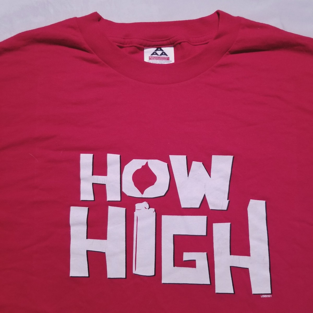 Vintage How High Movie Promo Shirt 2XL Method Man Redman Rap Tee 
