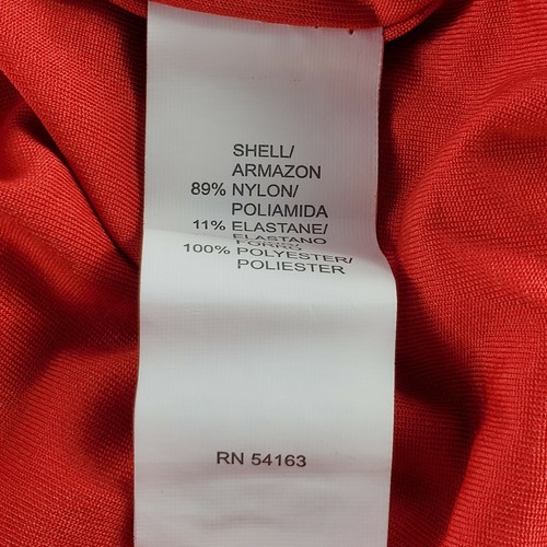 Mac + Jac Mini Skirt Ladies Size Medium Double Layered Lace Outer Red NWT  - Picture 6 of 8