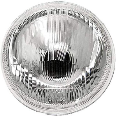 New 7'' Round Universal Plain Glass Lens Conversion Headlight 844176008411