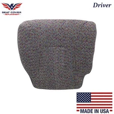For 1998 1999 2000 2001 2002 Dodge Ram SINGLE CAB Seat Cover Dark Gray Cloth