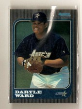 Daryle Ward 1997 Bowman Chrome #231 RC Rookie Mint Houston Astros Baseball Card. rookie card picture