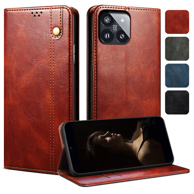 Für Xiaomi 15T Pro 14T 15 14 13 Lite 12 Schutzhülle Wallet Magnet Handy Tasche