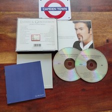 George Michael - Ladies & Gentlemen Best Of Lyrics Book 2x Cd Eccellente