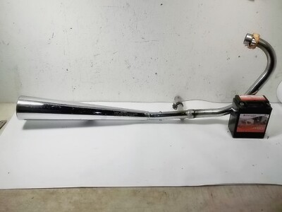 SUZUKI 82 GS450L RIGHT MUFFLER EXHAUST PIPE.14305-44212-H01 GS450