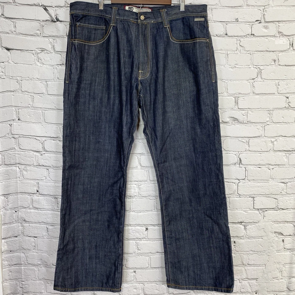 Jeans Artful Dodger Heist Of The Century Talla 42X33 Bolsillos Estrás Y2K Patín Foto 2 de 4