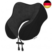 Yomisee Nackenkissen Flugzeug, Reisekissen Auto Aus Memory Foam Mit Samtweichem