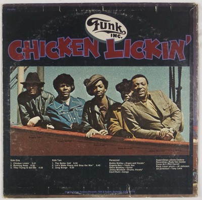 Funk Inc. - Chicken Lickin' USオリジナル 激レア Funk Inc