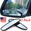2X CAR BLIND Spot Mirror Auto 360&deg; Wide Angle Convex Rear Side View