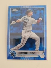 2022 Topps Update Series Sapphire Garrett Cooper Base US271 Miami Marlins