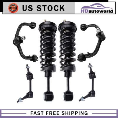 Front Complete Struts Sway Bars Control Arms For 2003 2004 2005 Ford Expedition