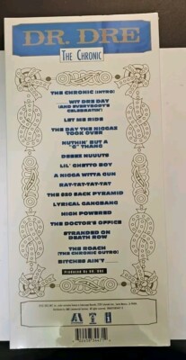 新品 Dr. Dre / Chronic / CD Long Box Dr. Dre - The Chronic Long Box CD SEALED RSD 2024 w/ Rolling