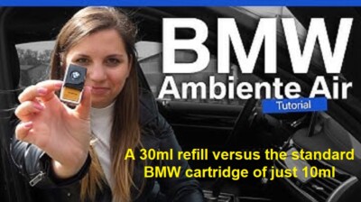 Generische 30ml Nachfüllpackungen (passend für BMW) für das In-Car Ambient Air Cartridge System