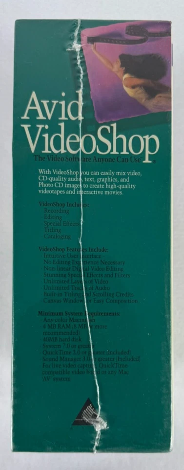 Avid VideoShop 3.0 Upgrade for Macintosh – Sealed Big Box CD-ROM Software - Image 2 of 4