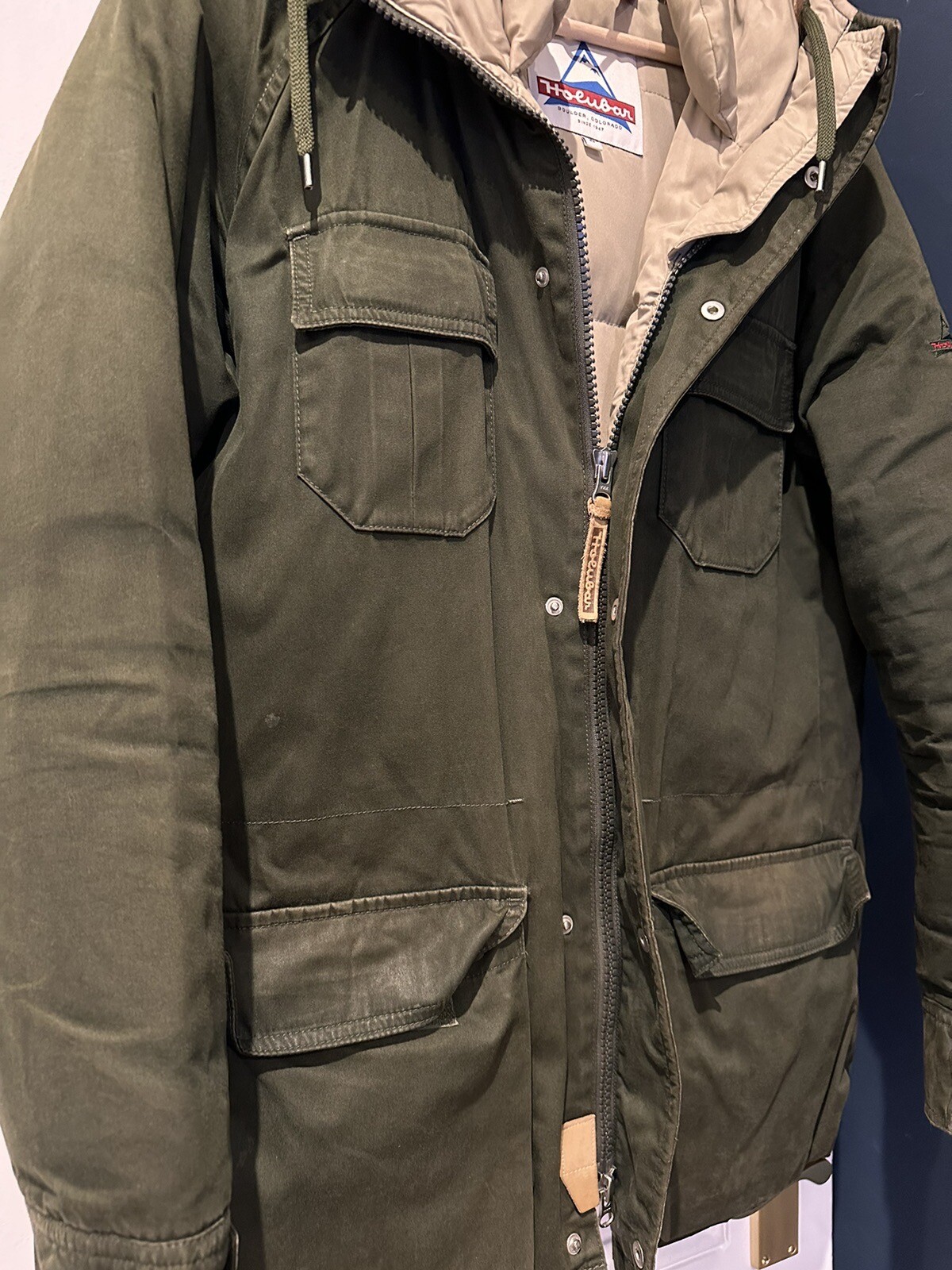 Holubar green deer hunter coat size 3 medium eBay