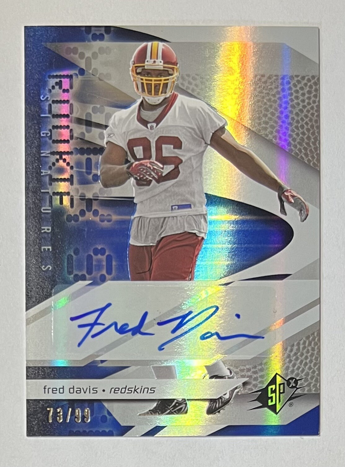 Fred Davis Spx #206 Autograph