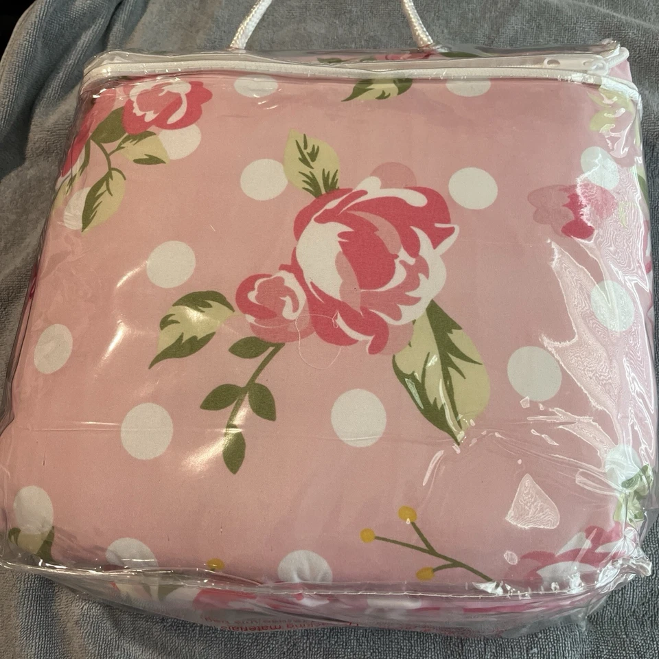 My Baby Sam, Inc Flor Silvestre Rosas Rosa Bebé Niña Cuna Colección 3 Piezas Foto 2 de 4