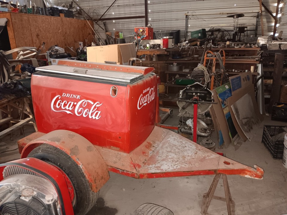 antique coca cola cooler eBay