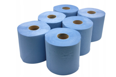 6x Putzrollen Werkstattrollen Putztuch Putzpapier Werkstatt Putzrolle Zellstoff