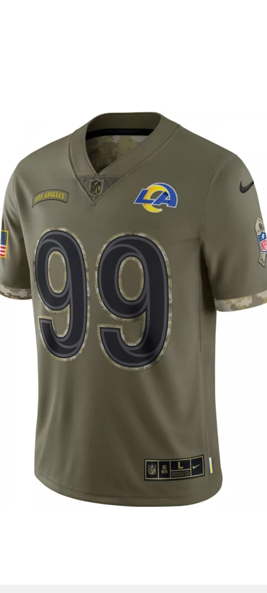 La rams salute hot sale to service jersey