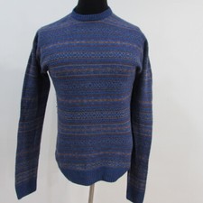 P.G.Field MENS JUMPER Multi-coloured Crew Abstract CHEST 44/46 UK L REF 14007 
