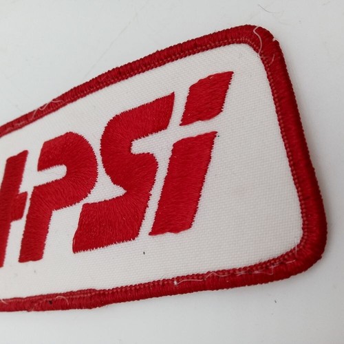 HPSI Vintage Uniform Patch Shirt Hat Red White Hydraulic Power Systems Used - Picture 6 of 9