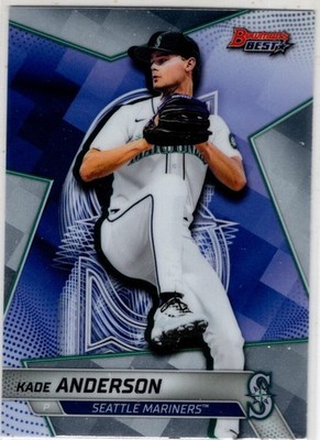 2025 Topps Bowman's Best Baseball Kade Anderson No. TP-6 Seattle Mariners
