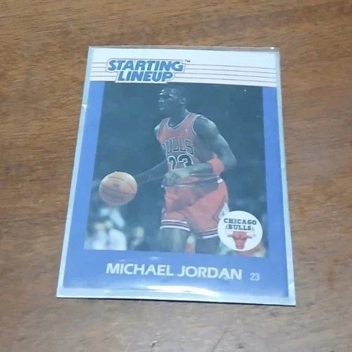 1988 Kenner Starting Lineup Michael Jordan Chicago Bulls Basketball Base Card