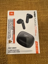 JBL Vibe Flex 2 in-Ear True Wireless Earbuds - Black JBLFLEX2BLKAM   New