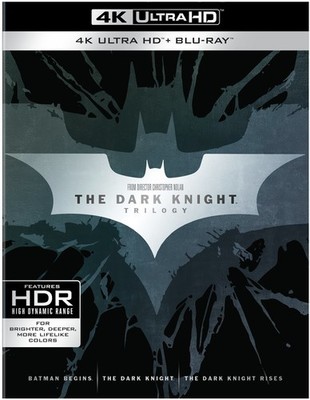 The Dark Knight Trilogy [Used Very Good 4K UHD Blu-ray] With Blu-Ray, 4K Maste