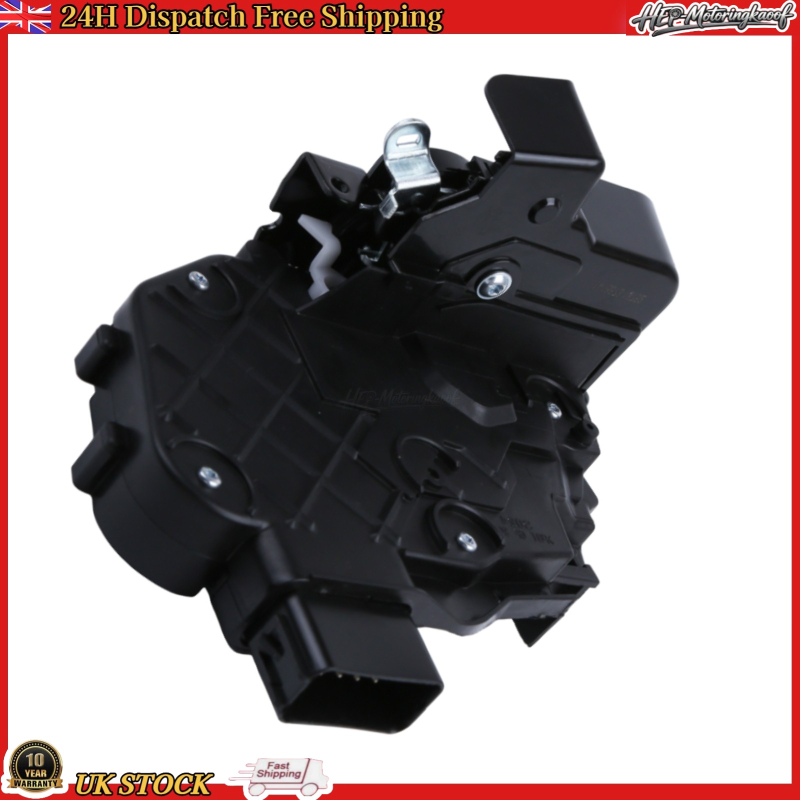 DOOR LOCK MECHANISM FRONT LEFT FOR VOLVO WITHOUT KEYLESS ENTRY 31416673 31416681 - Image 6