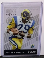 2015 Panini Clear Vision Eric Dickerson #99 LA Rams HOF